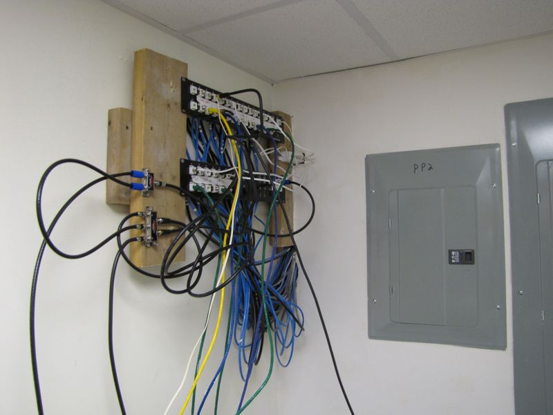 home theater patch panel