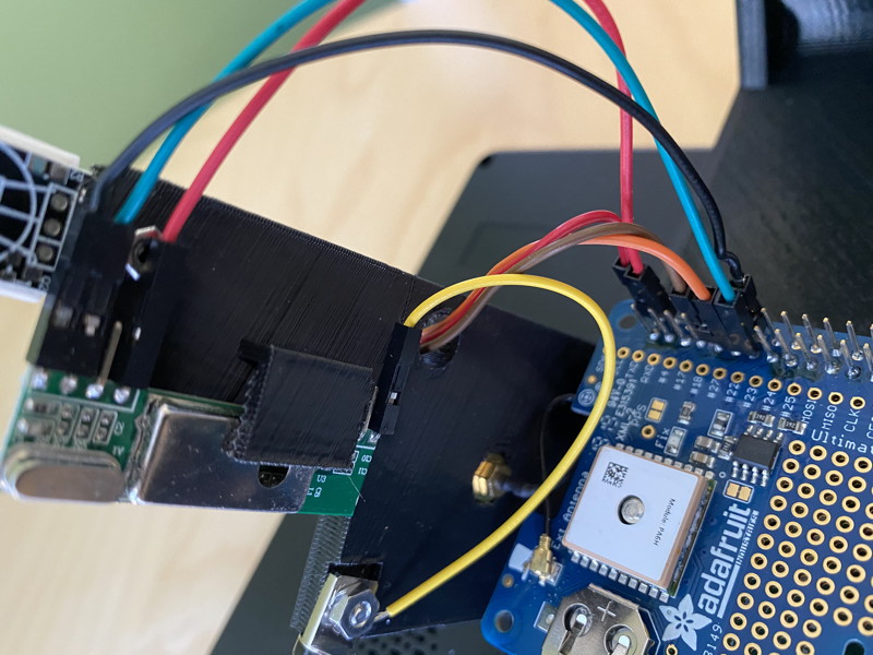 GPS HAT added, and components wired together